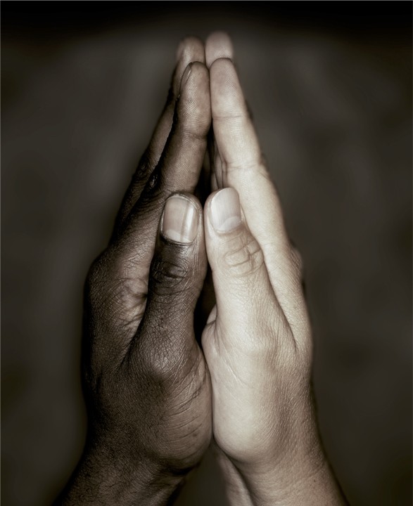 black-hand-white-hand-praying A paradox: Spiritual growth will 